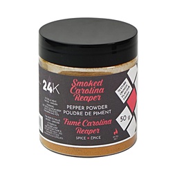 [184094] Smoked Carolina Reaper Pepper Powder 50 g 24K