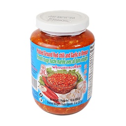 [060590] Pickled Ground Red Chili and Garlic in Vinegar 454 g