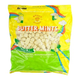[258080] Butter Mints Yellow 4 lbs Rose