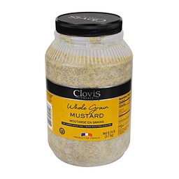 [112131] Dijon Grainy Mustard 8.16 lbs Clovis
