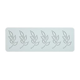 [ARTG-9241] Silicone Mold Ash Leaf 6 Cavity 1 pc Artigee