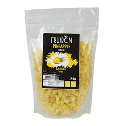 [240504] Pineapple Diced 8-10mm - 2 lbs Fruiron