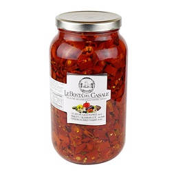 [060596] Calabrian Peppers Sliced with Herbs in Oil - 3.1 L Dispac