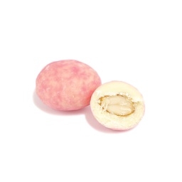 [173108] Almonds White Chocolate Covered Raspberry Flavor 50 g Choctura