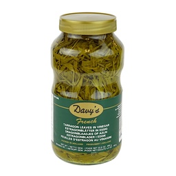 [103033] Tarragon Leaves in Vinegar 650 g Davy's