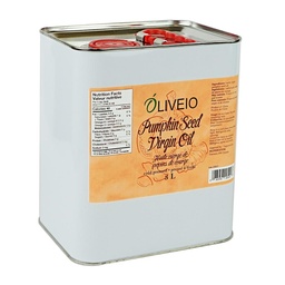 [131857] Pumpkin Seed Virgin Oil Cold Pressed 3 L Oliveio