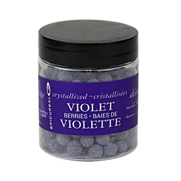 [150861] Baies de Violette Cristallisées - 90 g Epicureal