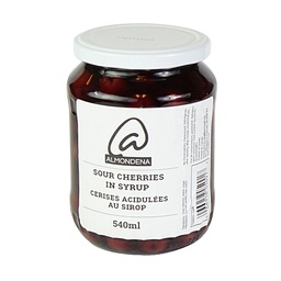 [152471] Sour Cherries in Syrup 540 ml Almondena