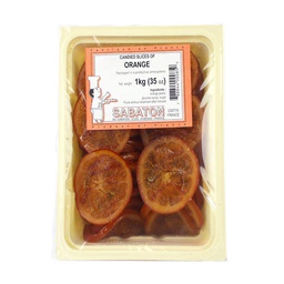 [152611] Orange Slices Candied 1 kg Sabaton