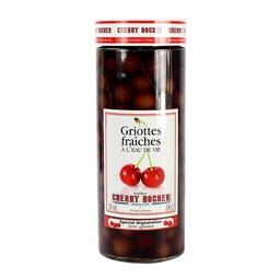 [152630] Cherries with Stem in Liquor . 1 L Cherry Rocher