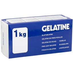[152660] Gelatin Silver Leaf Box - 1 kg Ewald