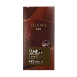[170546] Tablette Chocolat 'Grand Lait' 45% - 70 g Michel Cluizel
