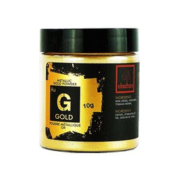[171380] Metallic Powder Gold 10 g Choctura