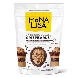 [173028] Crispearls Dark Chocolate 800 g Mona Lisa