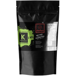 [173350] Kommodore 72% Dark Chocolate Callets - 2 kg Choctura