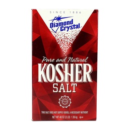 [183635] Kosher Salt (Coarse) 3 lbs Diamond Crystal
