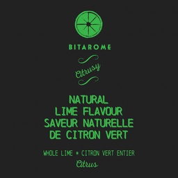 [183889] Arôme Naturel de Citron Vert ; 32 oz Bitarome