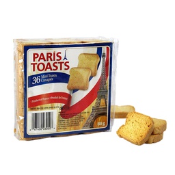 [236135] Craquelins Paris Toasts 80 g Qualifirst