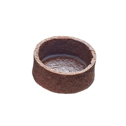 [236271] Chocolate Tart Shells Small Round 48mm 125 pc La Rose Noire