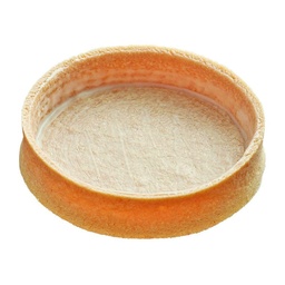 [236286] Tartelettes à la vanille Rondes Grandes 81mm 45 pc La Rose Noire