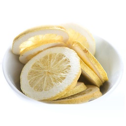[240640] Lemon Slices Freeze Dried 100 g Fresh-As