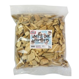 [184235] White Oak Wood Chips - 1 kg Davids