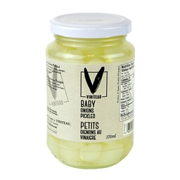 [101301] Baby Onions Pickled Natural 370 ml Viniteau