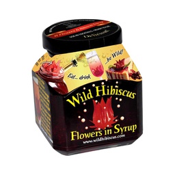 [150950] Fleurs d'Hibiscus Entières en Sirop 200 ml Wild Hibiscus