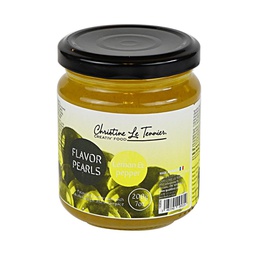 [163856] Perles au Citron et au Poivre 200 g Christine Tennier
