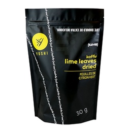 [182405] Feuilles Séchées de Lime (Kaffir) 30 g YOSHI